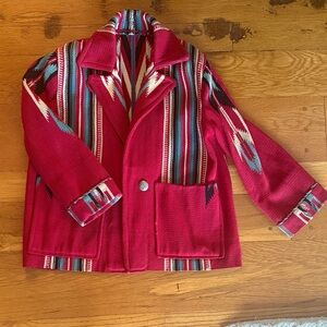 vintage chimayo style Santa Fe jacket